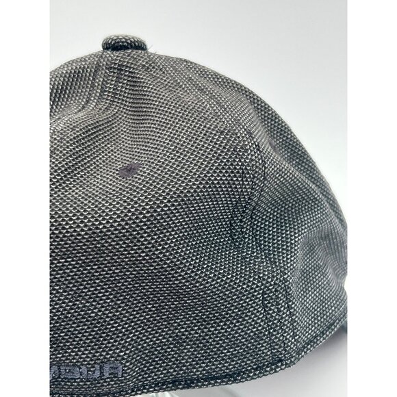Under Armour Heathered Gray Adjustable Baseball Cap With Embroidered Logo For Ki - Picture 8 of 13